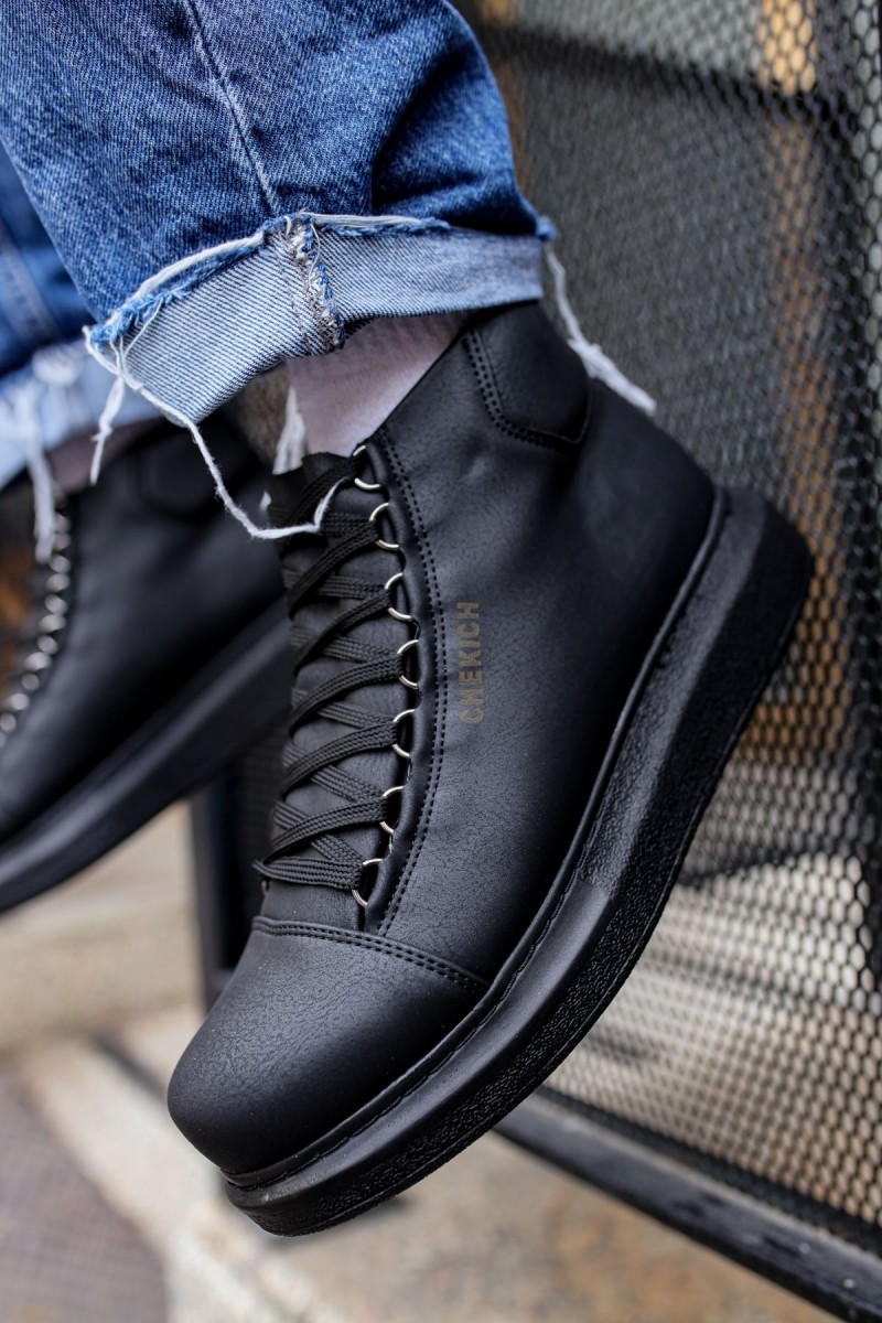 Men’s Boots - Black - Enzo
