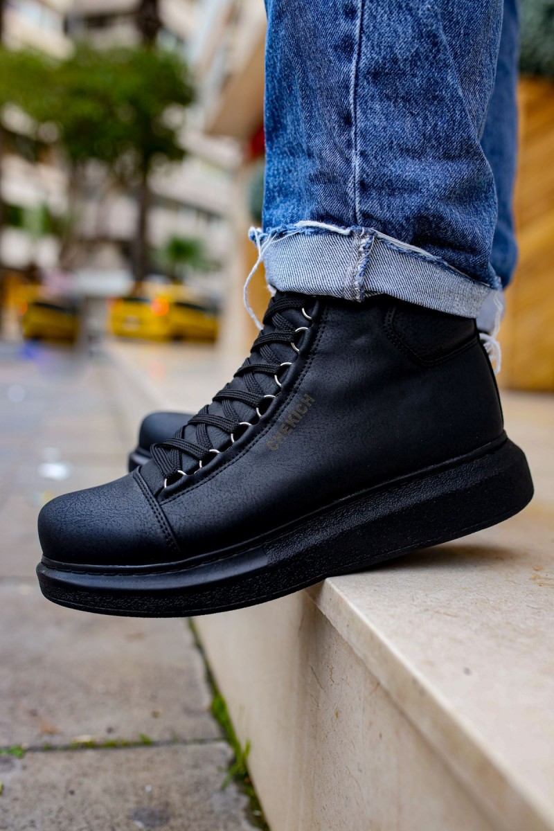 Men’s Boots - Black - Enzo