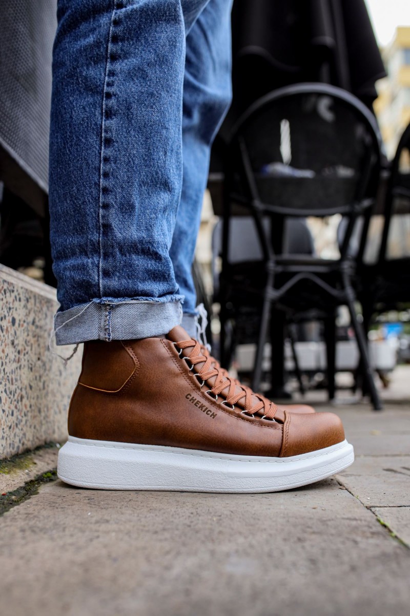 Men’s Boots - Tan - Enzo