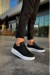 Mens Sneakers - Black White - 271