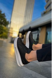 Mens Sneakers - Black White - 271