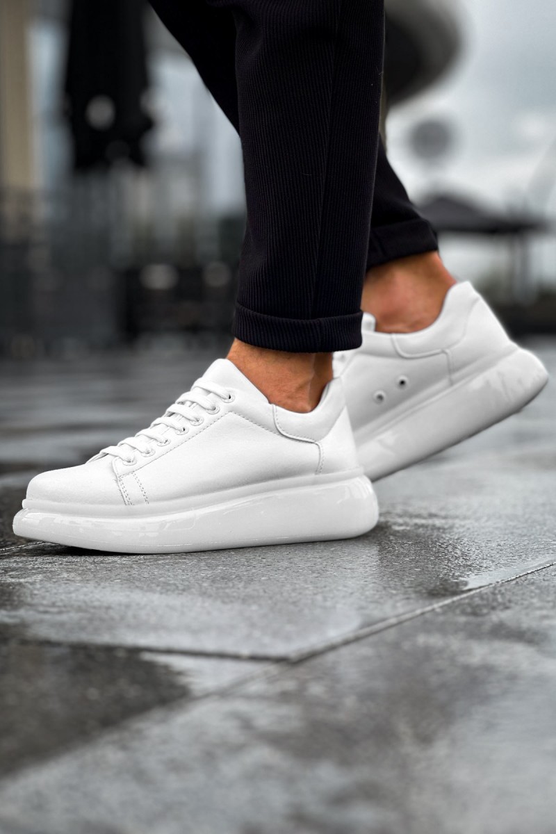 Mens Sneakers - White - 295