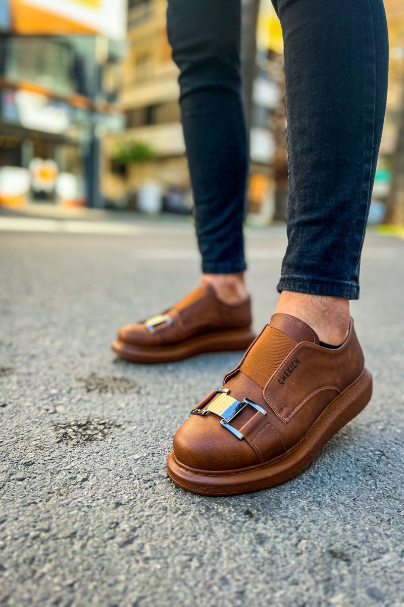 Mens Sneakers - Tan - 297