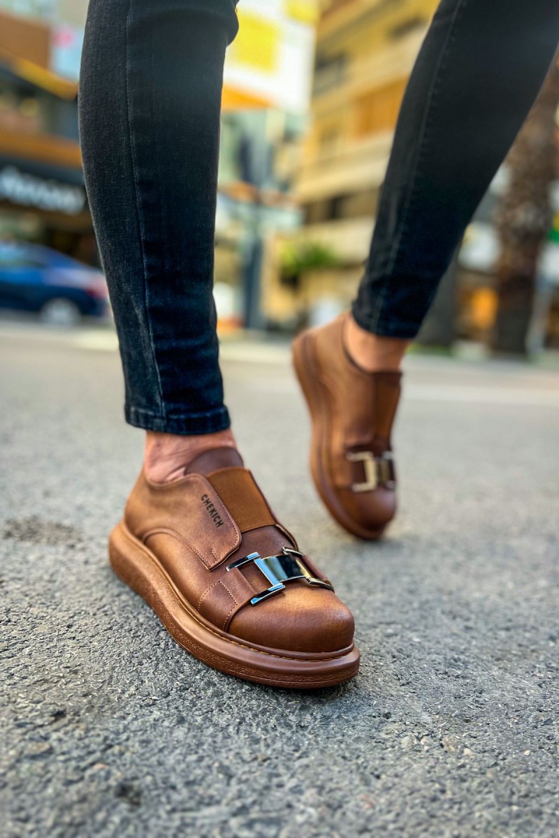 Mens Sneakers - Tan - 297