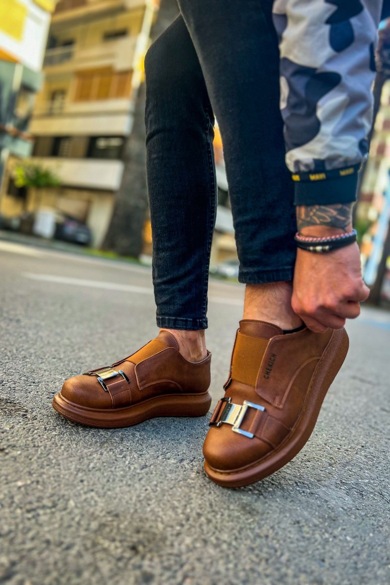 Mens Sneakers - Tan - 297