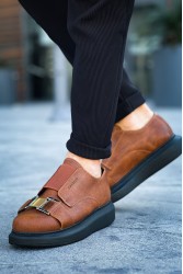Mens Sneakers - Tan Black - 297