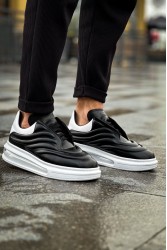 Mens Sneakers - Black White - 299