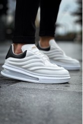 Mens Sneakers - White Black - 299