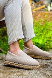 Mens Espadrilles - Beige - 305