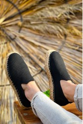 Mens Espadrilles - Black - 305