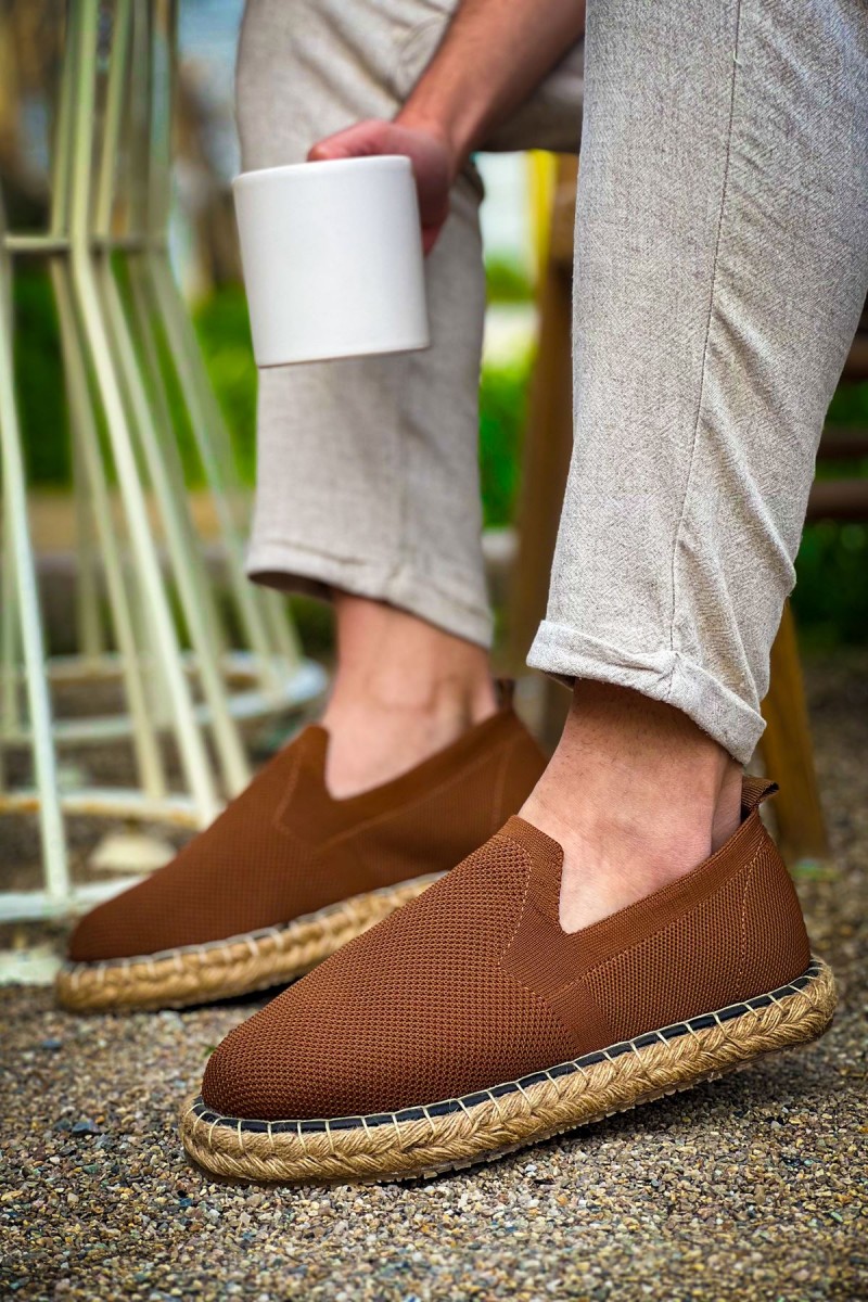Mens Espadrilles - Brown - 305