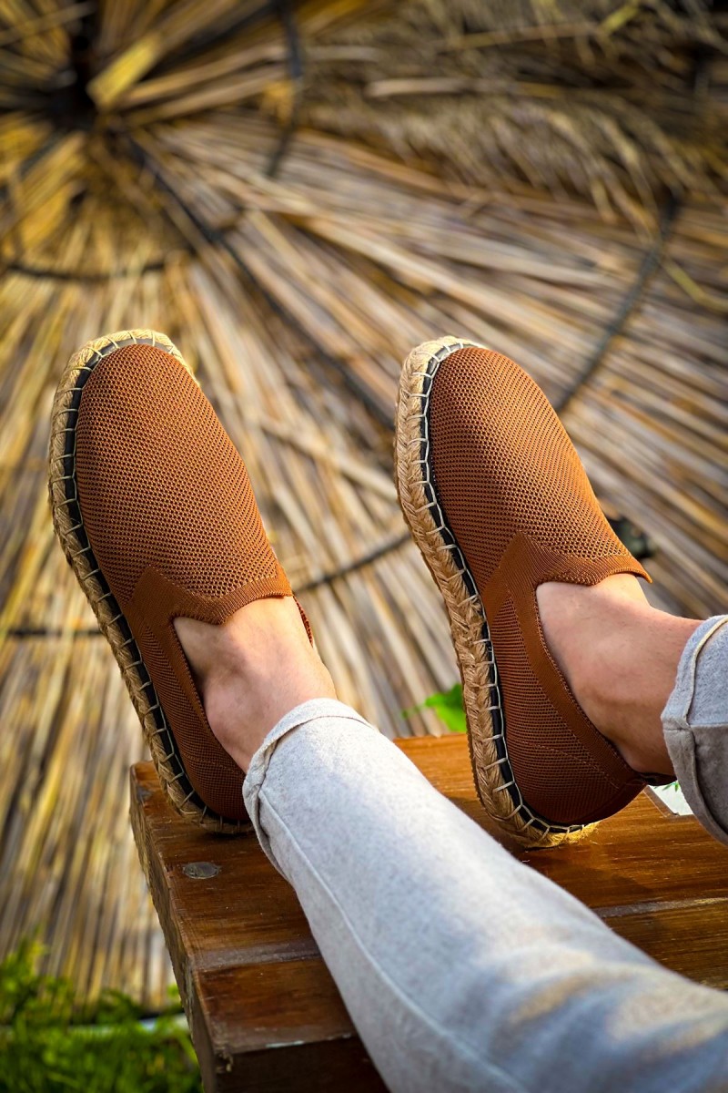 Mens Espadrilles - Brown - 305