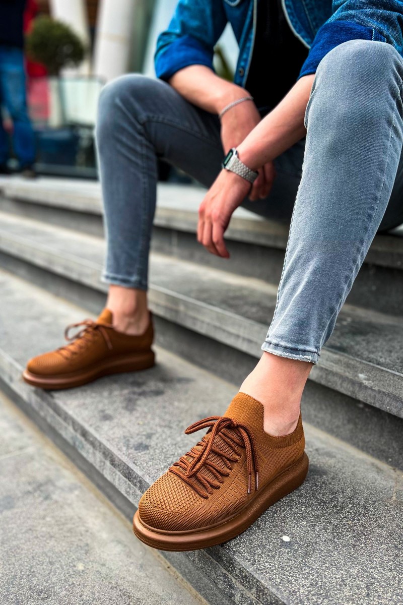 Mens Sneakers - Brown - 307