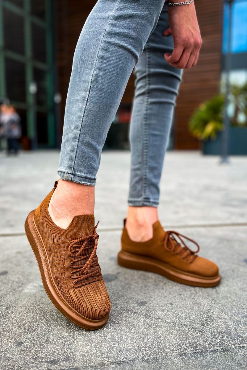 Mens Sneakers - Brown - 307