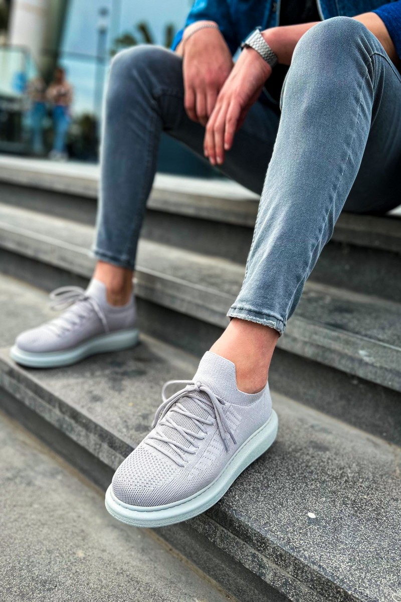 Mens Sneakers - Gray - 307