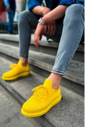 Mens Sneakers - Yellow - 307