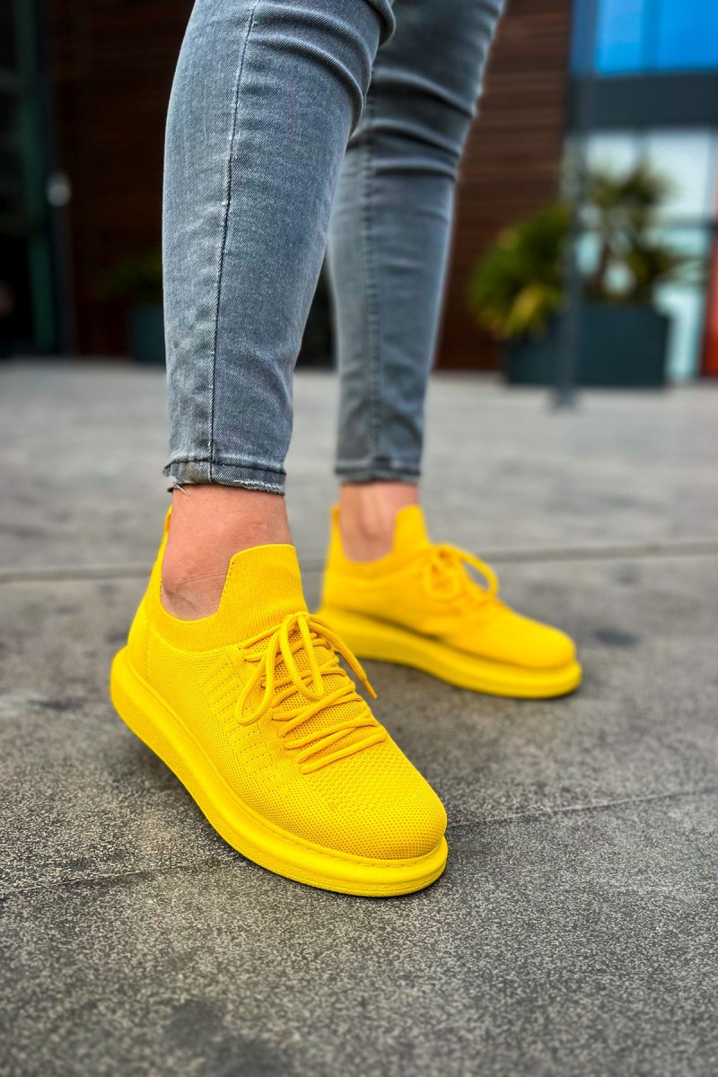 Mens Sneakers - Yellow - 307
