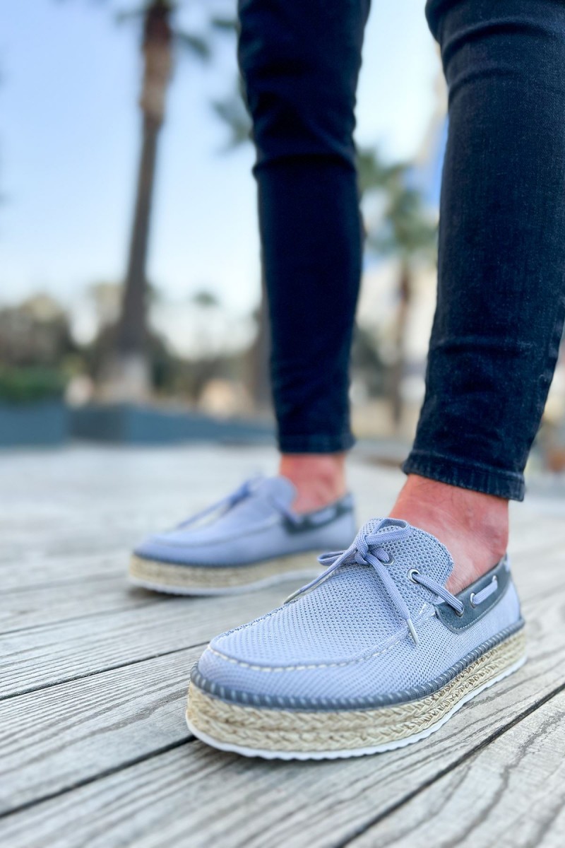 Mens Espadrilles - Anthracite - 311