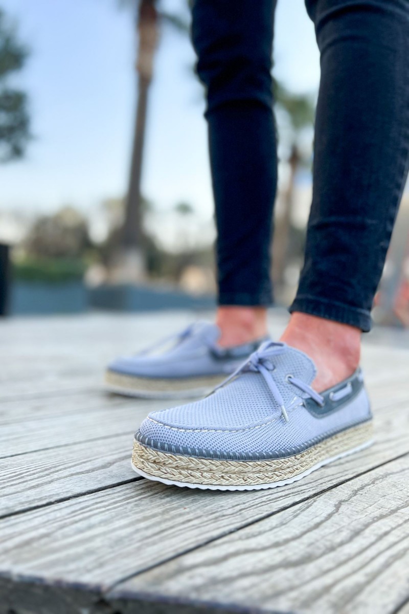 Mens Espadrilles - Anthracite - 311