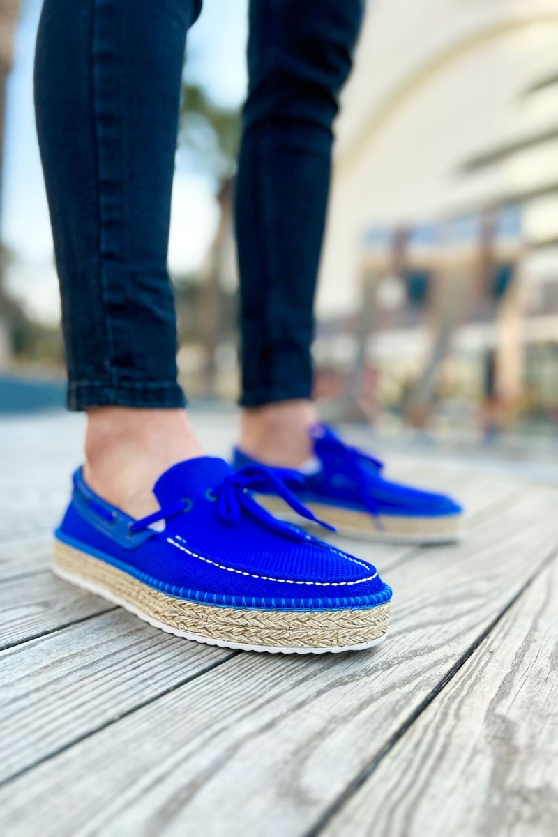 Mens Espadrilles - Blue - 311