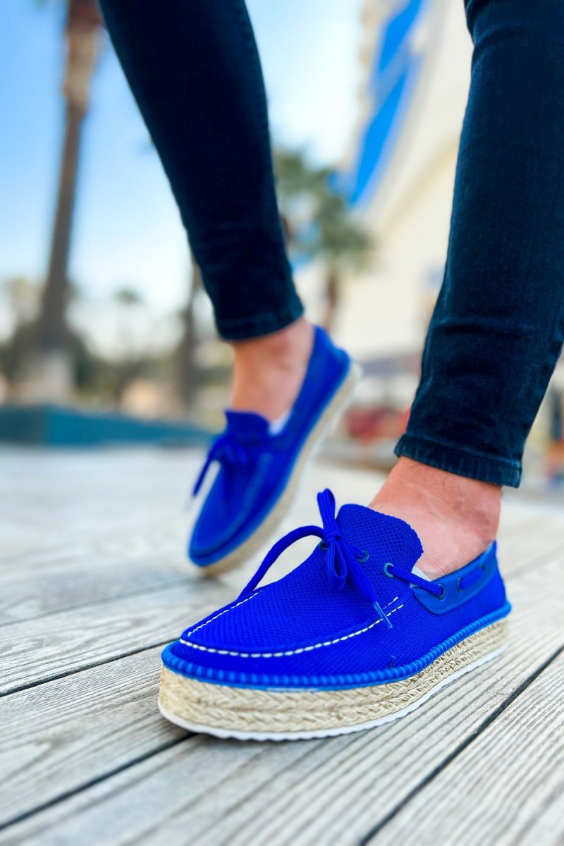Mens Espadrilles - Blue - 311