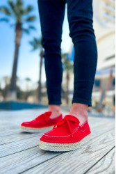 Mens Espadrilles - Red - 311