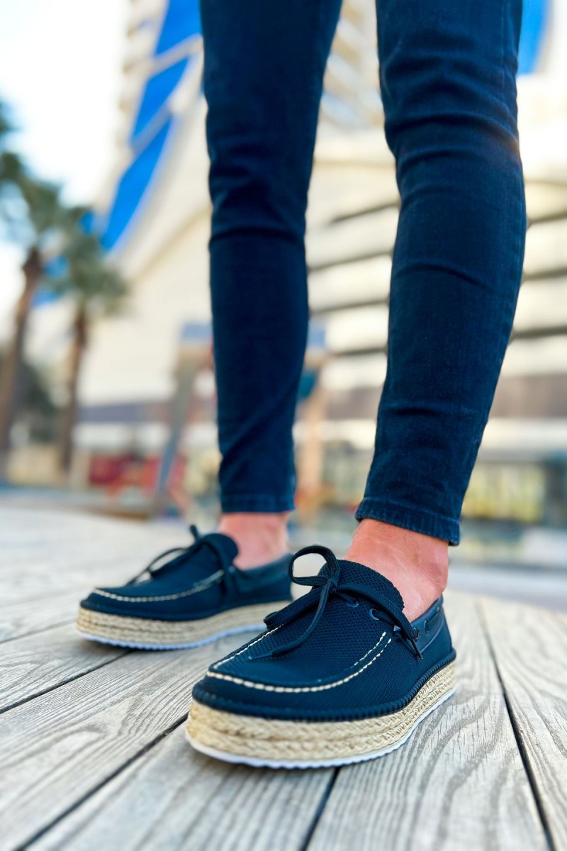 Mens Espadrilles - Black - 311