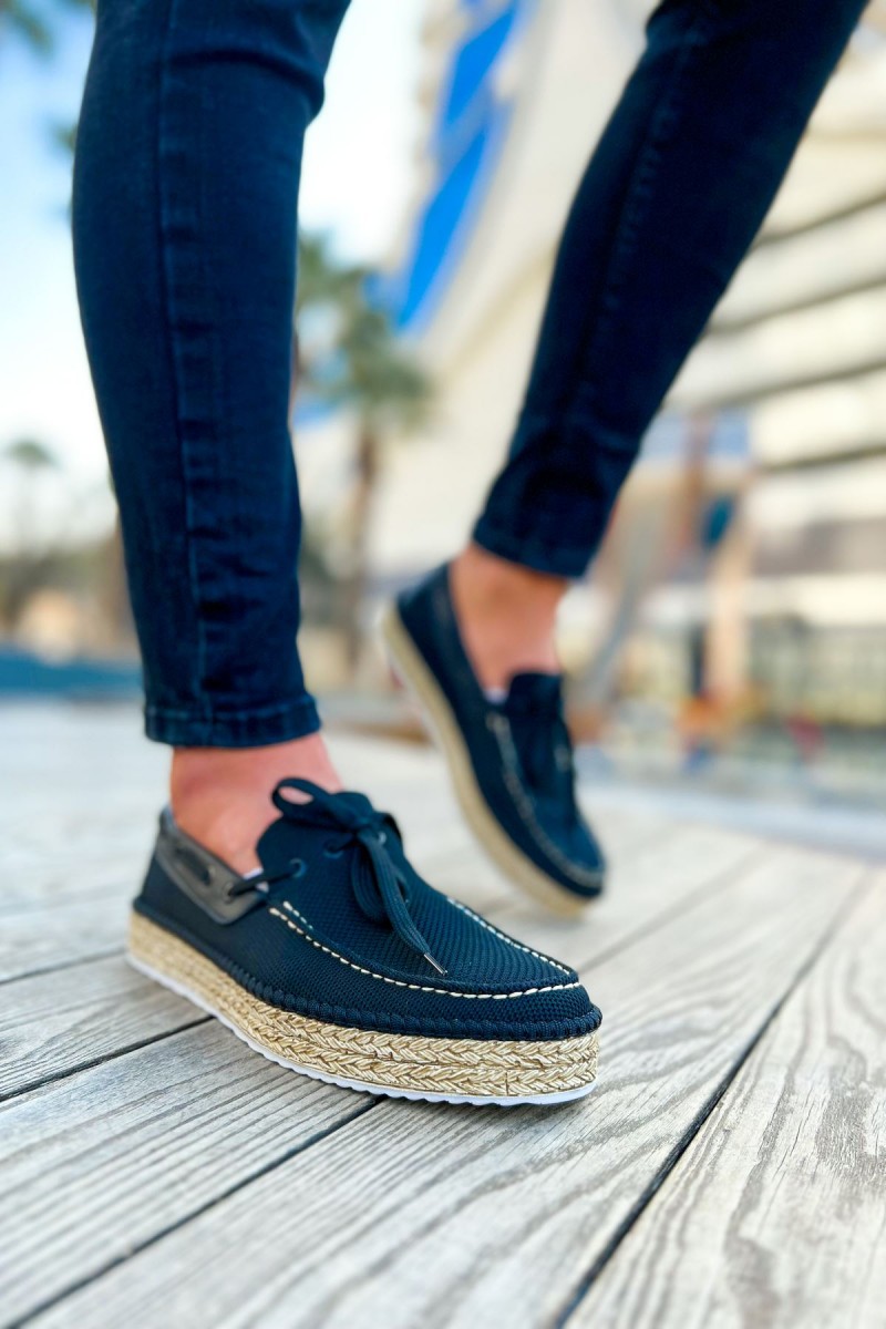 Mens Espadrilles - Black - 311