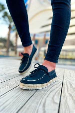 Mens Espadrilles - Black - 311