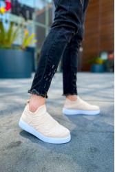Mens Sneakers - Beige - 411