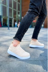 Mens Sneakers - Beige - 411