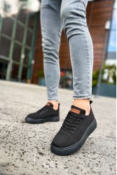 Mens Sneakers - Black - 413