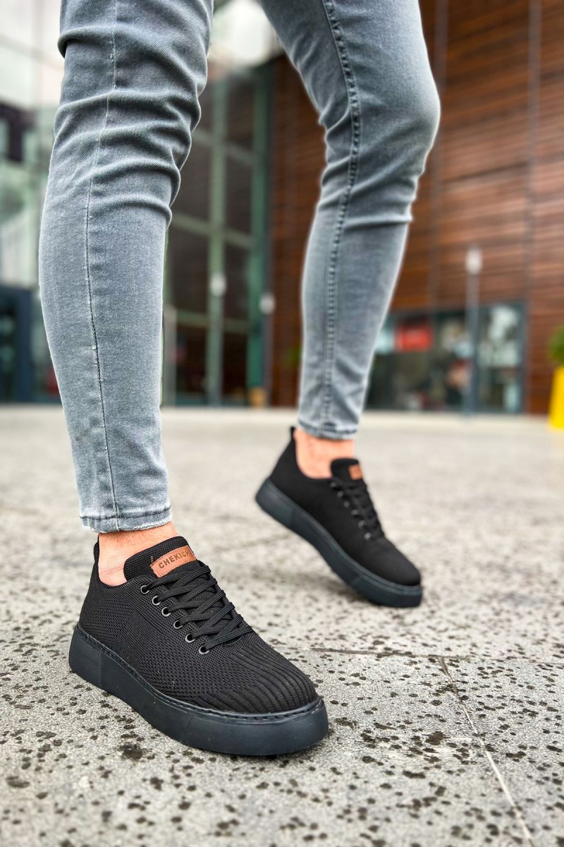 Mens Sneakers - Black - 413