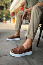 Mens Moccasin - Tan - 417