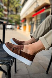 Mens Moccasin - Tan - 417