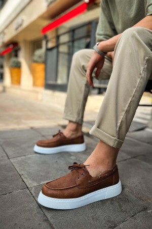 Mens Classic Shoes - Tan - 419
