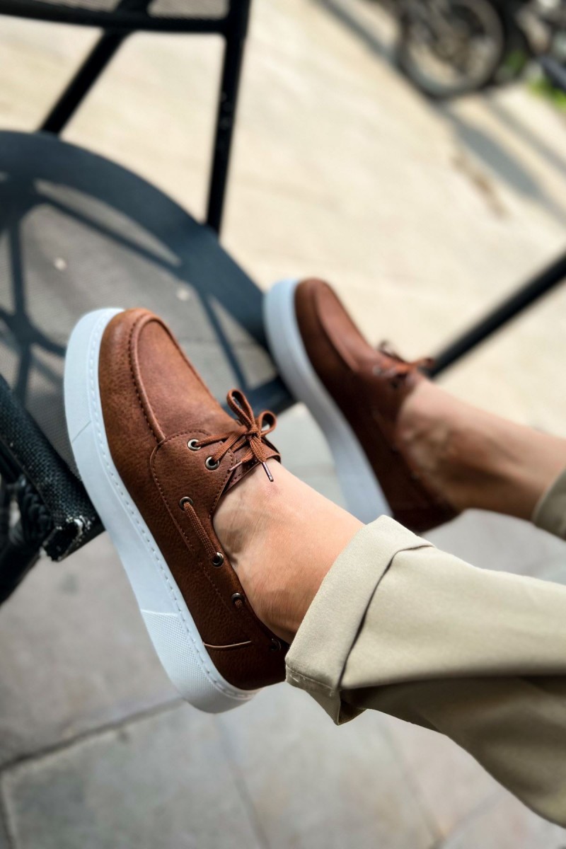 Mens Classic Shoes - Tan - 419