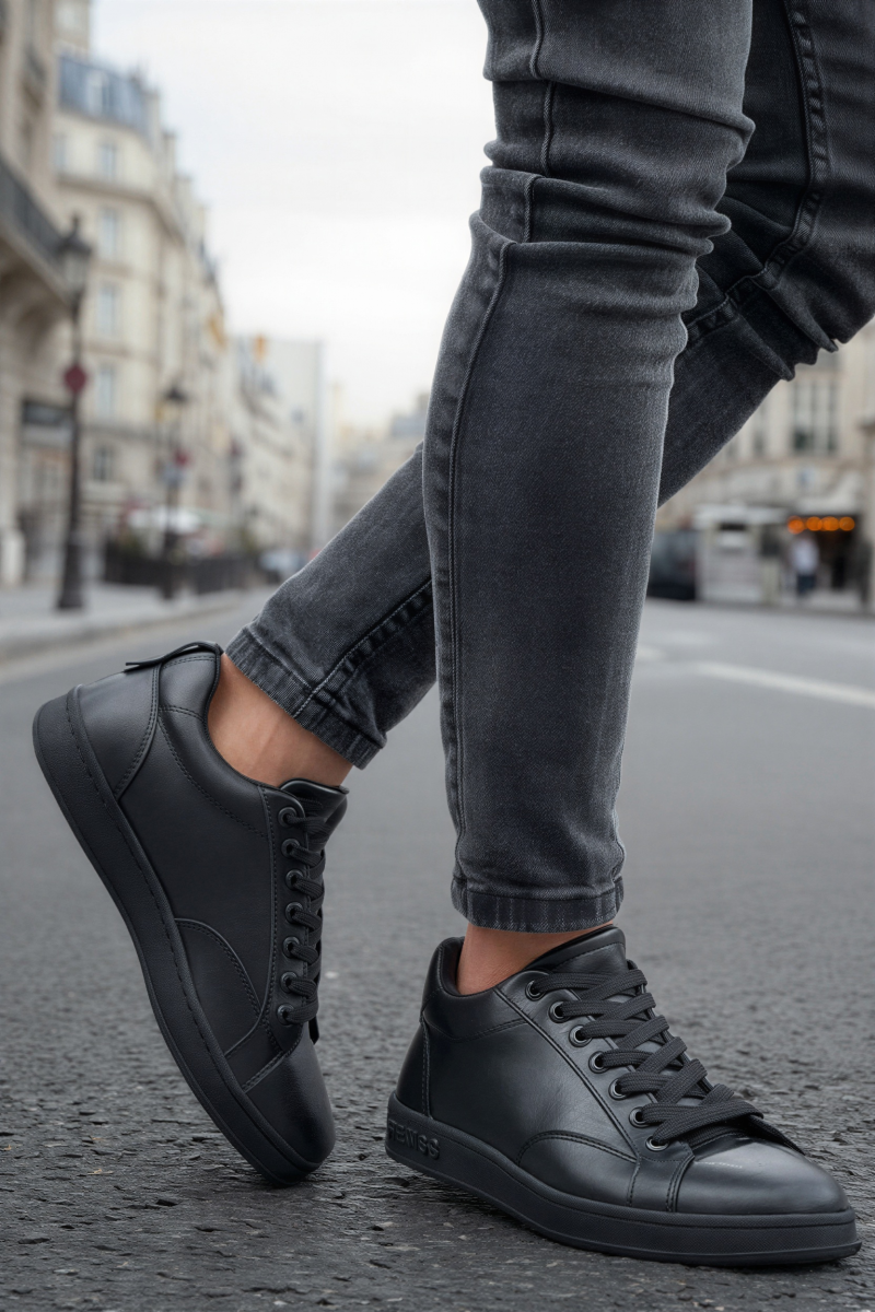 Mens Sneakers - Black - 611