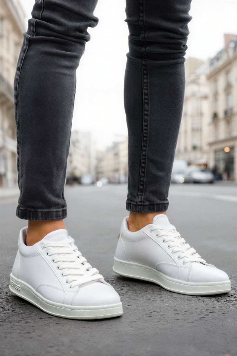 Mens Sneakers - White - 611