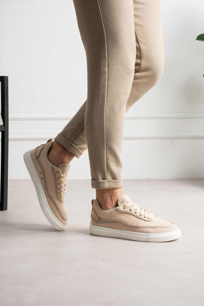 Mens Sneakers - Beige - 625