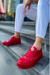 Mens Sneakers - Red - 975