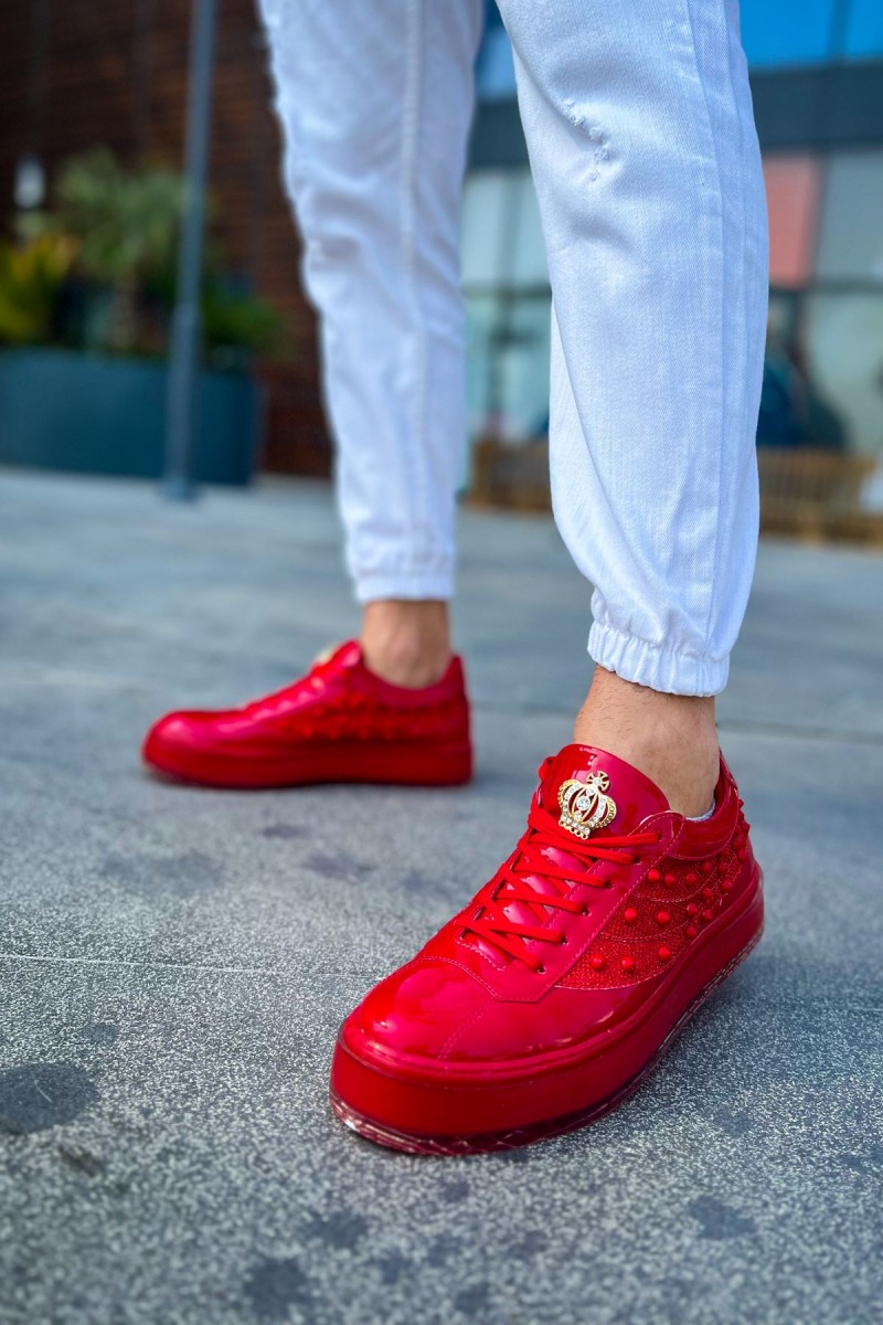 Mens Sneakers - Red - 975