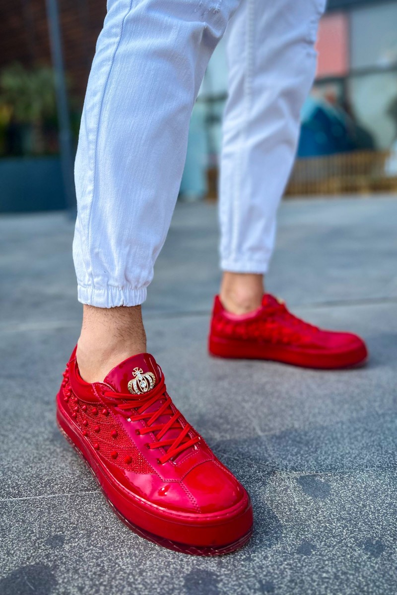 Mens Sneakers - Red - 975