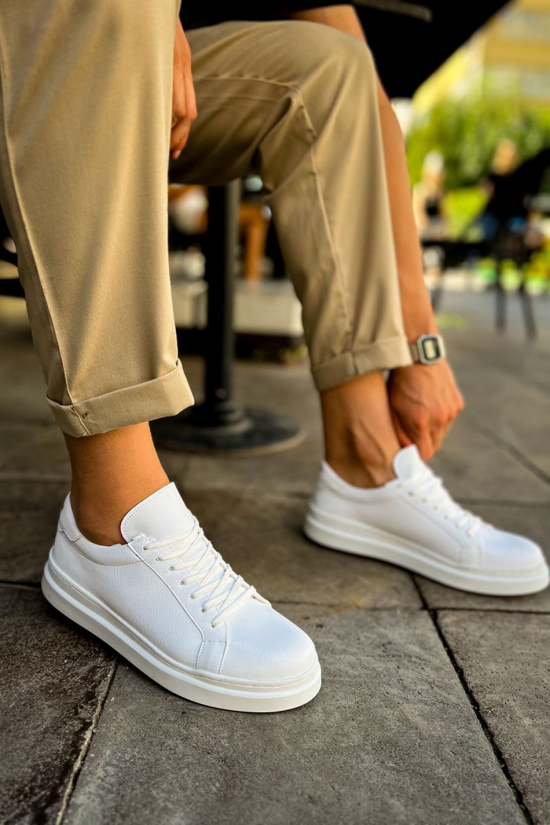 Mens Sneakers - White - 979