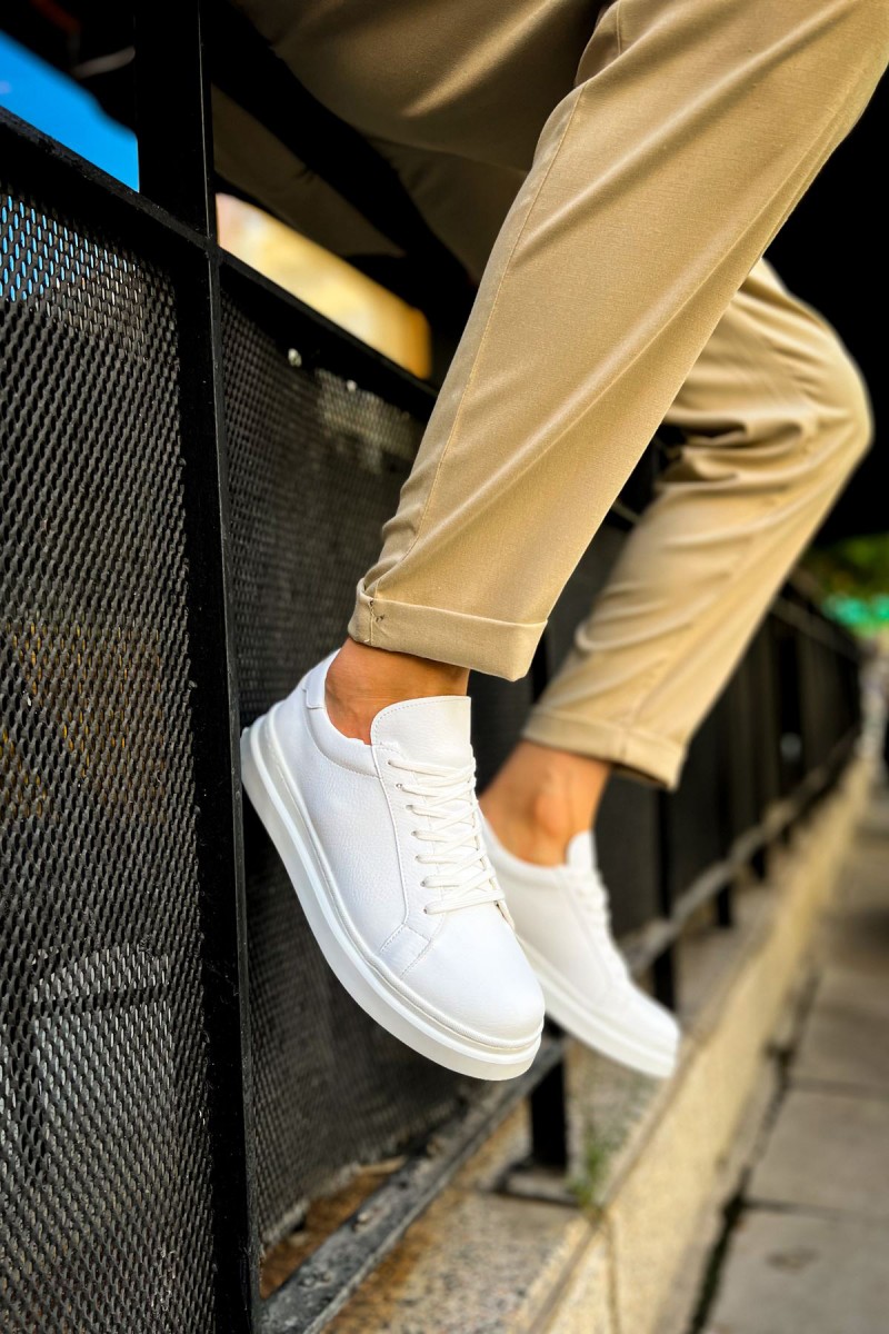 Mens Sneakers - White - 979