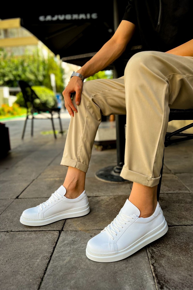 Mens Sneakers - White - 979