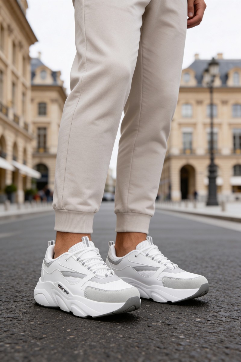 Mens Sneakers - White - 1838