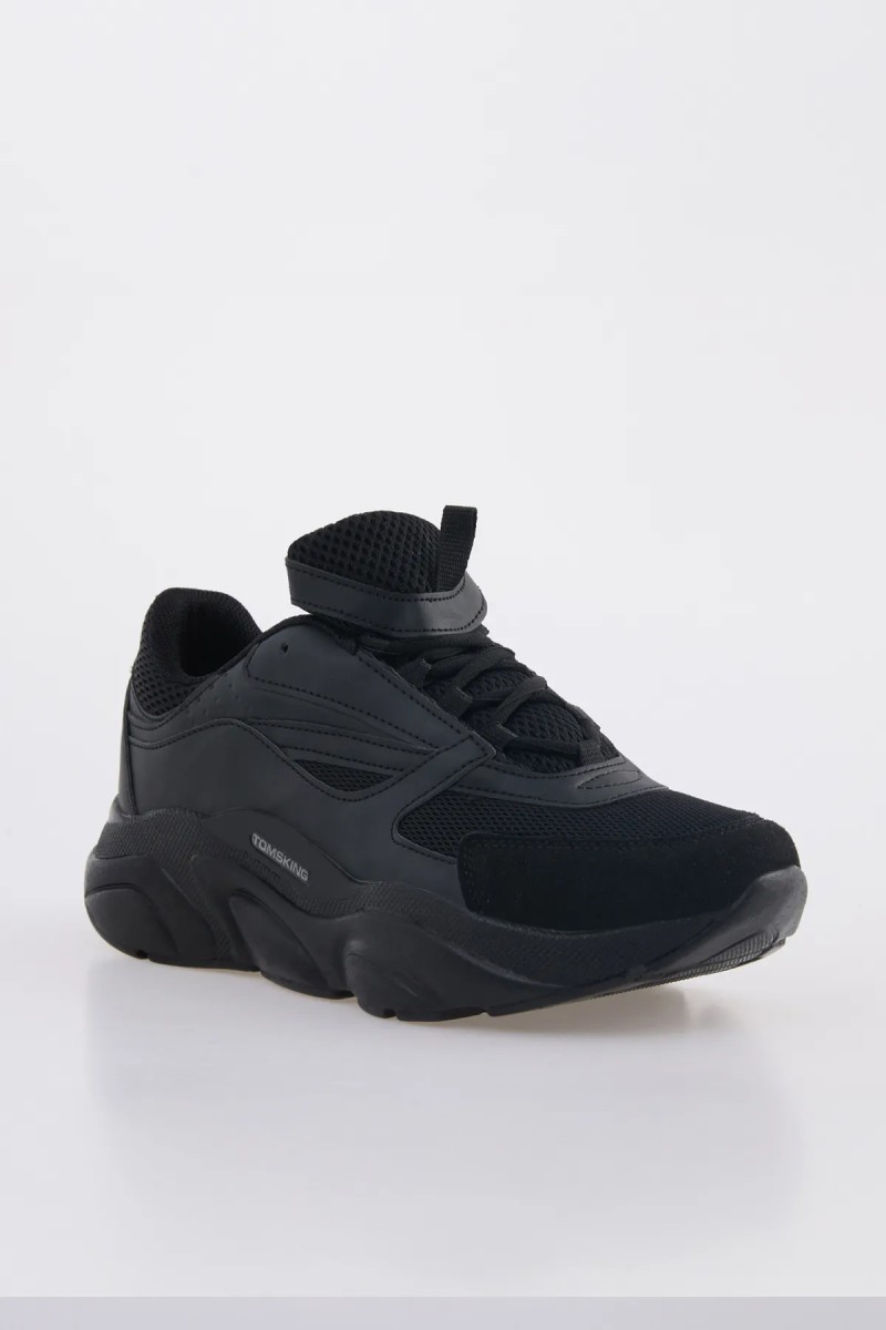 Mens Sneakers - Full Black - DS.MJ1838