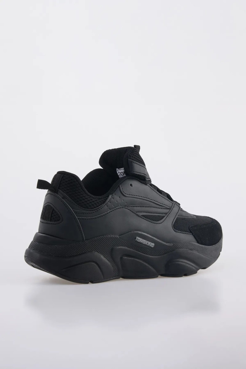 Mens Sneakers - Full Black - DS.MJ1838