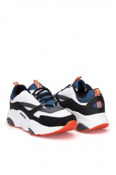 Mens Sneakers - White Blue - DS.MJ1838